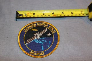Nasa Spacex Falcon Heavy Arabsat Ar6a Lockheed Martin Official Mission Patch