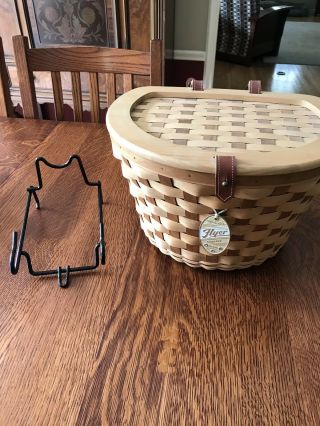 Rare Longaberger Bicycle Basket