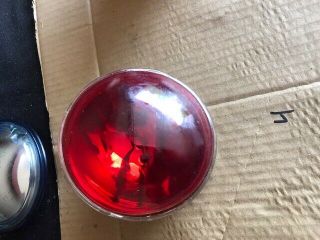 Federal Signal Twinsonic Lightbar Red Ge Red Bulb Aerodynic