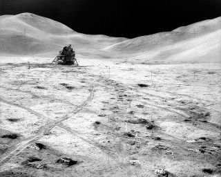 Nasa Apollo 15 Lunar Module On Moon 8x10 Silver Halide Photo Print