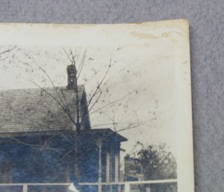 4 Elgin Kansas Real Photo Postcards RPPC Circa 1910s Town - Views,  School Children 6