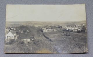 4 Elgin Kansas Real Photo Postcards RPPC Circa 1910s Town - Views,  School Children 8