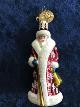 Christopher Radko Ornament Little Gem Santa