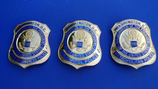 3 Inauguration Badges/shields President Ronald Reagan 1981 Washington.  D.  C.