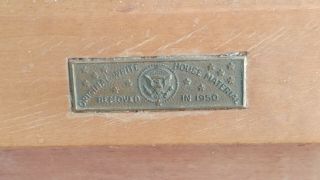 White House Brick From President Truman WH Reconstruction 1950 2
