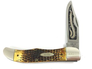 1985 Case XX Hunter Knife STAG 5166 SS 80th Anniversary Limited Edition 2263 - PP 3