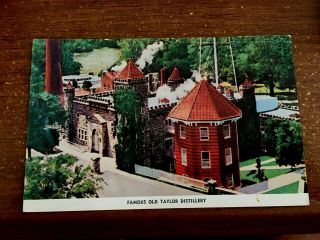 Old Taylor Distillery Postcard,  Glenn 
