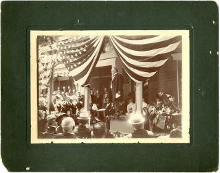 William Mckinley Notification Address Canton Ohio July 12 1900 Photo