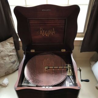 Regina Style 50 Music Box - Shortbed (15.  5 Inch) 7