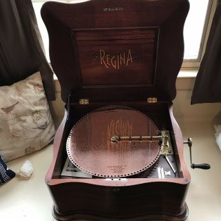 Regina Style 50 Music Box - Shortbed (15.  5 Inch) 9