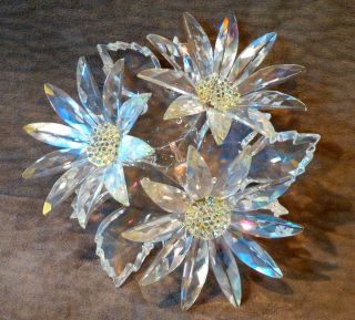 Swarovski Austrian Crystal Maxi Flower Arrangement - N0.  0252976 W/box - Mib