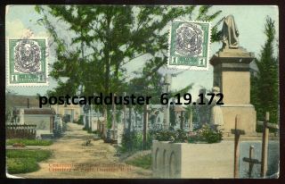 172 - Dominican Republic Santo Domingo 1914 Cemetery