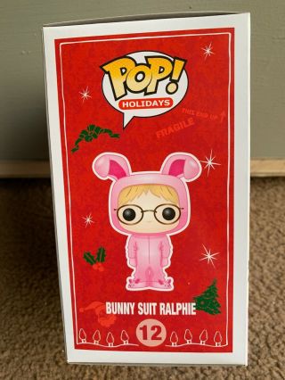 Funko Pop A Christmas Story Flocked Bunny Suit Ralphie - Gemini Exclusive 4
