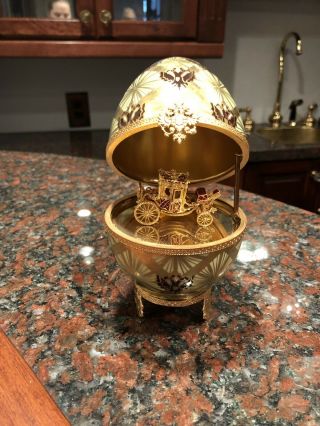 Limoges France Faberge Coronation Egg