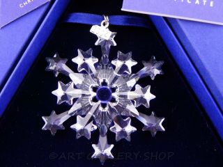 Swarovski Crystal Annual Christmas Ornament 2004 STAR SNOWFLAKE 2