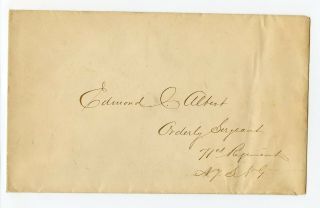 POLITICAL 1881 MAYOR ORLEANS INVITATION CARD MILITARY CADET GREAT GRAPHICS 3