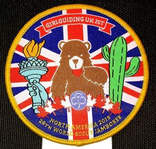 A9161 24th World Scout Jamboree 2019 Bsa Usa United Kingdom Girlguiding 1st