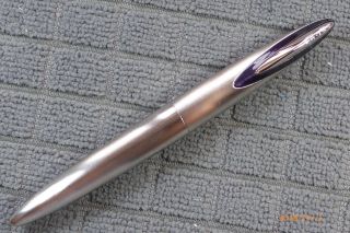 Cross - Verve - Platinum And Purple - Platinum Plated - 18k B Nib - Fountain Pen