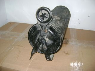 Antique Century Rural Metal U.  S.  Mailbox Detroit Patented 1901 H.  G.  Isenberger 4