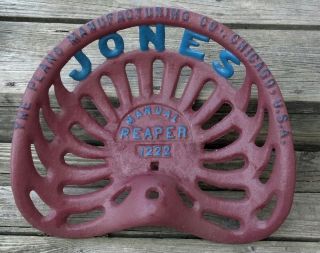 Jones Cast Iron Seat Unique Design Home Stool Bar Garage Farm Decor