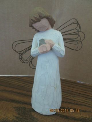 Willow Tree " Angel Of Healing " Figurine.  5 " Tall.  Pre - Owned.  No Box.  1999.