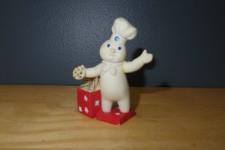 1997 Danbury The Pillsbury Doughboy Calendar Figurine December 3 1/4 " Tall