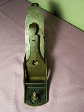 STANLEY No.  10 1/2 Carriage Maker ' s Rabbet Plane B Casting Type 8 ca 1899 - 1902 5
