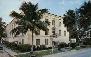 Fl - 1950’s Lavin Monterey Hotel On 959 West Avenue In Miami Beach,  Fla