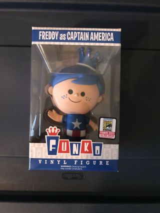 Funko Exclusive Freddy As Captain America Marvel Avengers Pop