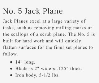 Lie Nielsen No 5 Jack Plane, 6