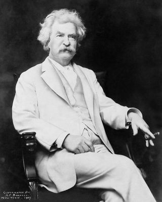 Writer Mark Twain Portrait 1907 8x10 Silver Halide Photo Print