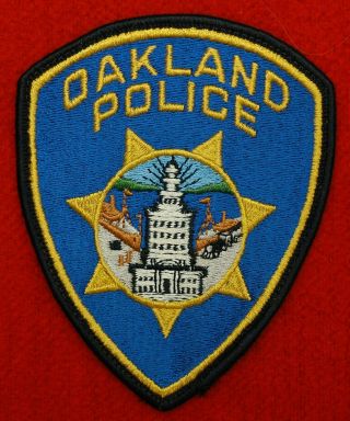 Oakland California Police Patch
