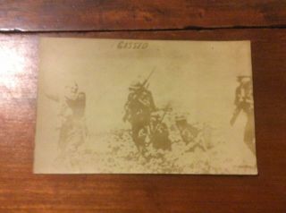 World War I Wwi Postcard Real Photo Rppc Gassed From German Camera