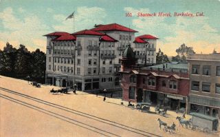 Postcard Shattuck Hotel In Berkeley,  California 119908
