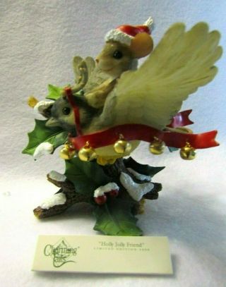 Charming Tails Figurine (holly Jolly Friend) Limited Edition 98 - 231