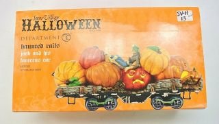 Dept 56 - Halloween - Haunted Rails Jack And His Lanterns Car - 4035589