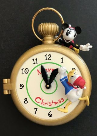 2002 Disney Goofy Clockworks Hallmark Ornament - Mickey,  Donald,  Goofy