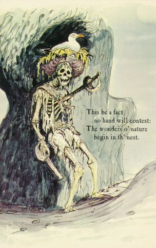 Pirates Of The Caribbean Adventureland Walt Disney - Old Advertising Postcard No 1