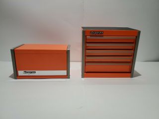 Snap - On Micro Mini 5 Drawer Bottom Tool Box & Top Chest Tool Box (390)
