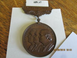 1900 William J Bryan For Pres.  Kansas City National Democratic Convention Medal
