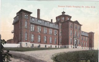 St.  John,  Brunswick,  Canada,  00 - 10s : General Public Hospital