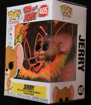 Jerry Mouse Tom Guy Gilchrist Custom Drawing Funko Pop Signed Muppets