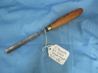 J.  Howarth Uk No 5 Sweep 1/2 Inch Wood Chisel Gouge Antique Vintage Old Tool