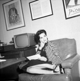 T545e Vintage Hollywood Negative Photo Natalie Wood West Side Story James Dean