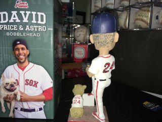 David Price & Astro Boston Red Sox 2016 Nikon SGA Bobblehead Doll 3