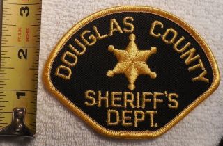 Douglas County South Dakota Sheriff Patch (highway Patrol,  Fire,  State Police)