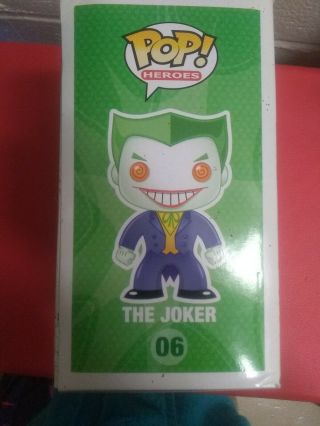 Funko Pop The Joker 06 DC Universe Vinyl Bobblehead CHASE 4