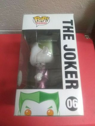 Funko Pop The Joker 06 DC Universe Vinyl Bobblehead CHASE 6