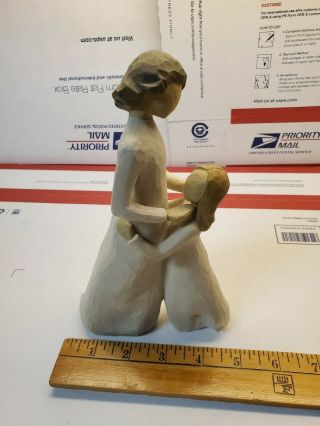 Willow Tree Year 2000 Figurine Mother And Daughter No Box/display Card