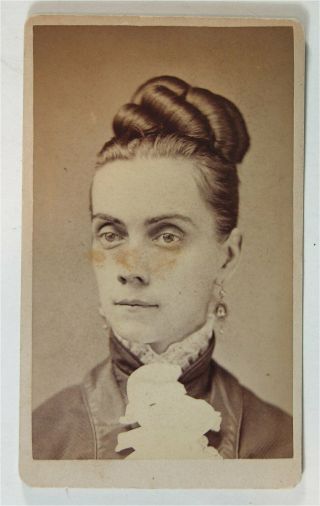 Ca1873 Louisa Cody Cdv Photo - Wife Of Buffalo Bill Cody Buffalo Bills Wild West